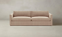 The Warren Sofa - Performance Velvet Taupe