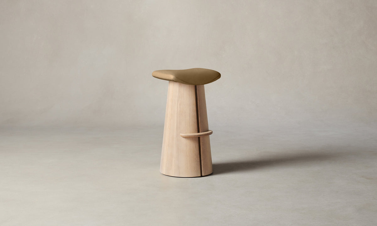 The Weston Bar & Counter Stool - Costa Leather Portobello