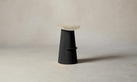 The Weston Bar & Counter Stool - Belgian Linen Alder