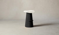 The Weston Bar & Counter Stool - Belgian Linen Egret