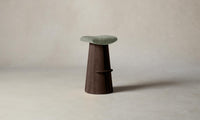 The Weston Bar & Counter Stool - Belgian Linen Thyme