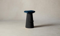 The Weston Bar & Counter Stool - Mohair Admiral