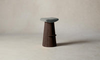 The Weston Bar & Counter Stool - Mohair Fog