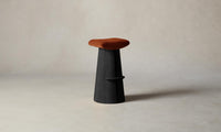 The Weston Bar & Counter Stool - Mohair Spice