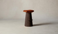 The Weston Bar & Counter Stool - Mohair Spice