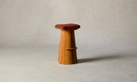 The Weston Bar & Counter Stool - Mohair Spice