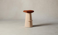 The Weston Bar & Counter Stool - Mohair Spice