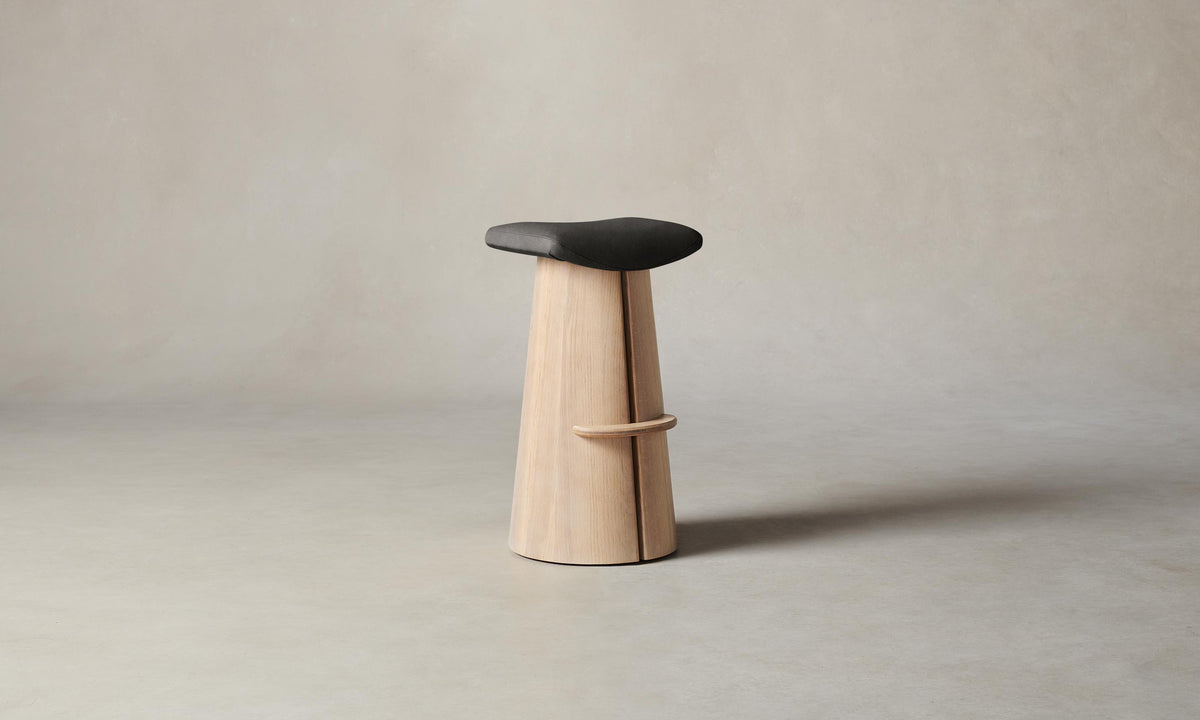 The Weston Bar & Counter Stool - Tuscan Leather Seal