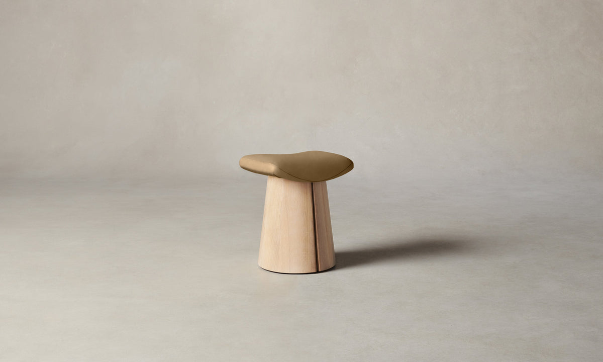 The Weston Stool - Costa Leather Portobello