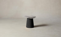 The Weston Stool - Belgian Linen Agate