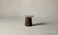 The Weston Stool - Belgian Linen Agate