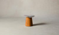 The Weston Stool - Belgian Linen Agate