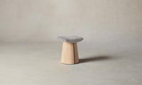 The Weston Stool - Belgian Linen Agate