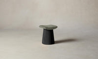 The Weston Stool - Belgian Linen Thyme