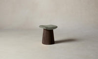 The Weston Stool - Belgian Linen Thyme