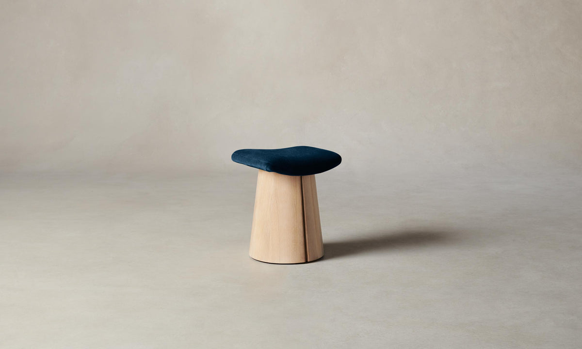 The Weston Stool - Mohair Admiral