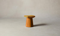 The Weston Stool - Mohair Amber