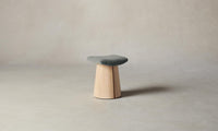 The Weston Stool - Mohair Fog