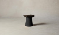 The Weston Stool - Nubuck Leather Espresso