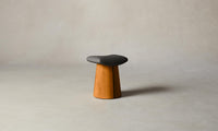 The Weston Stool - Tuscan Leather Seal