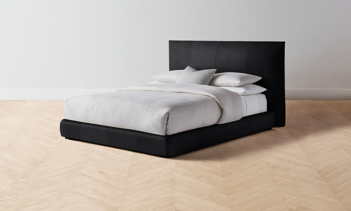 The Wythe Bed - Costa Leather Jet