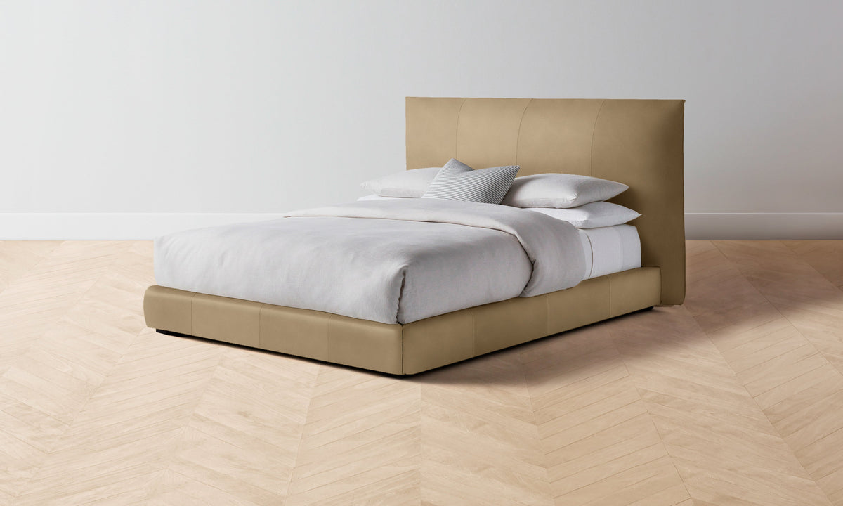 The Wythe Bed - Costa Leather Portobello