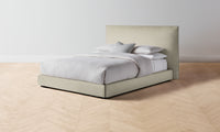 The Wythe Bed - Belgian Linen Alder