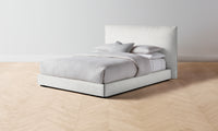 The Wythe Bed - Belgian Linen Egret