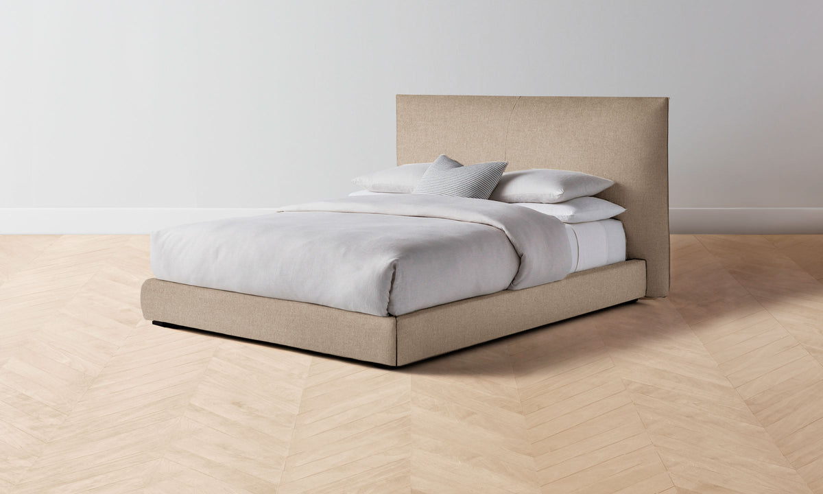 The Wythe Bed - Italian Brushed Wool Fox