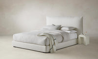 The Wythe Bed - Performance Linen Weave Flour