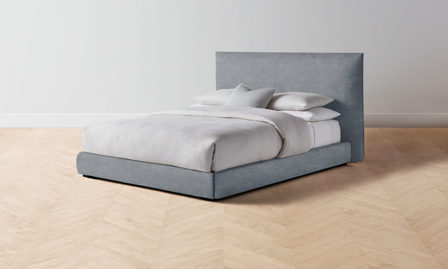 The Wythe Bed - Performance Melange Weave Aegean