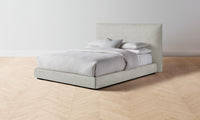 The Wythe Bed - Performance Mélange Weave Flint