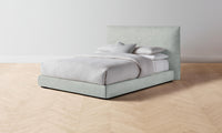 The Wythe Bed - Performance Mélange Weave Seaglass