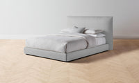 The Wythe Bed - Performance Linen Weave Cloud