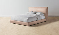 The Wythe Bed - Performance Velvet Dusty Rose