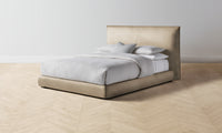 The Wythe Bed - Performance Velvet Taupe