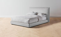 The Wythe Bed - Performance Woven Chenille Steel